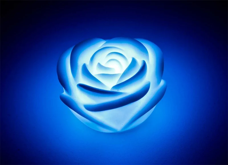 LED Blume - leuchtende Rose mit Farbwechsler