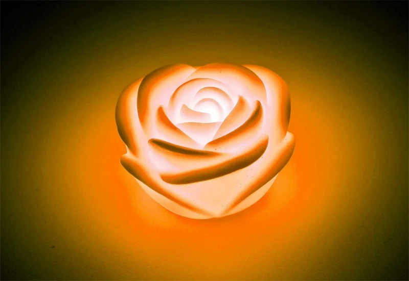 LED Blume - leuchtende Rose mit Farbwechsler