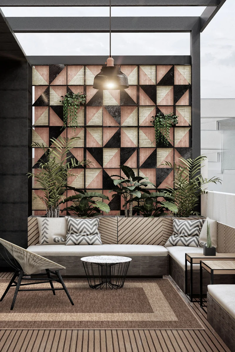 Jute-Haptik Madison Mokka Teppich