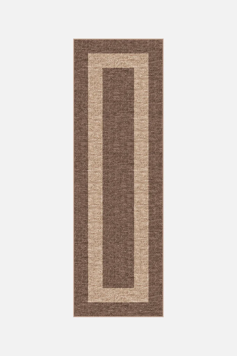 Jute-Haptik Madison Mokka Teppich