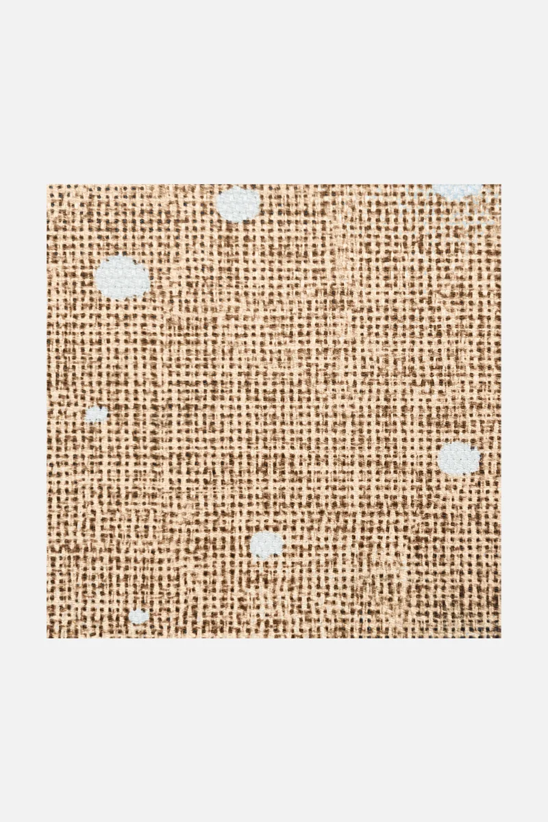 Jute-Haptik Stella Milchkaffee Teppich