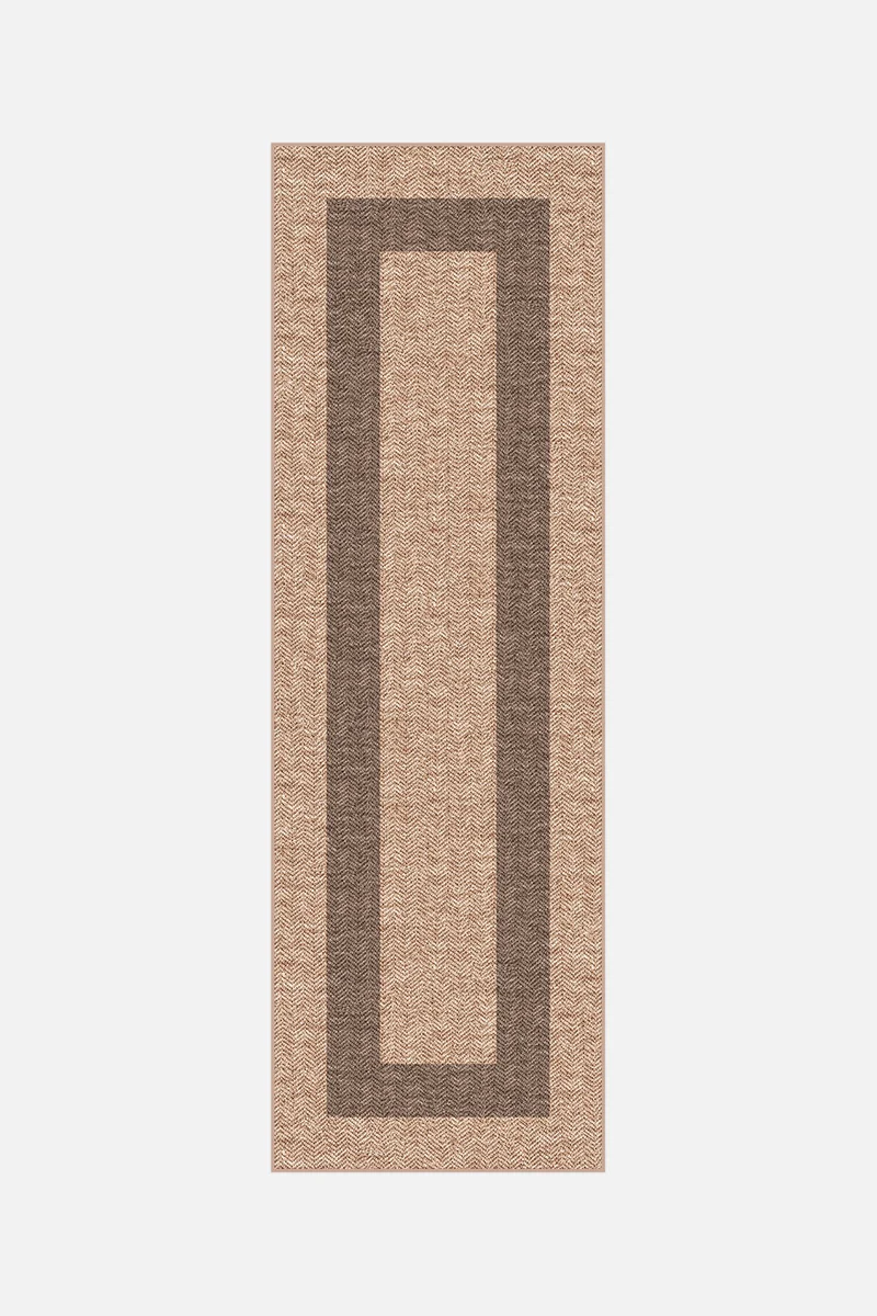 Jute-Haptik Madison Macchiato Teppich