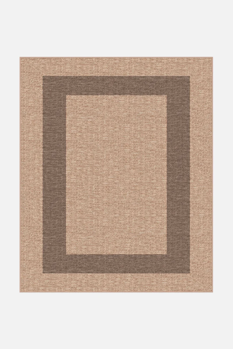 Jute-Haptik Madison Macchiato Teppich