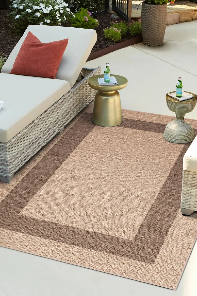 Jute-Haptik Madison Macchiato Teppich
