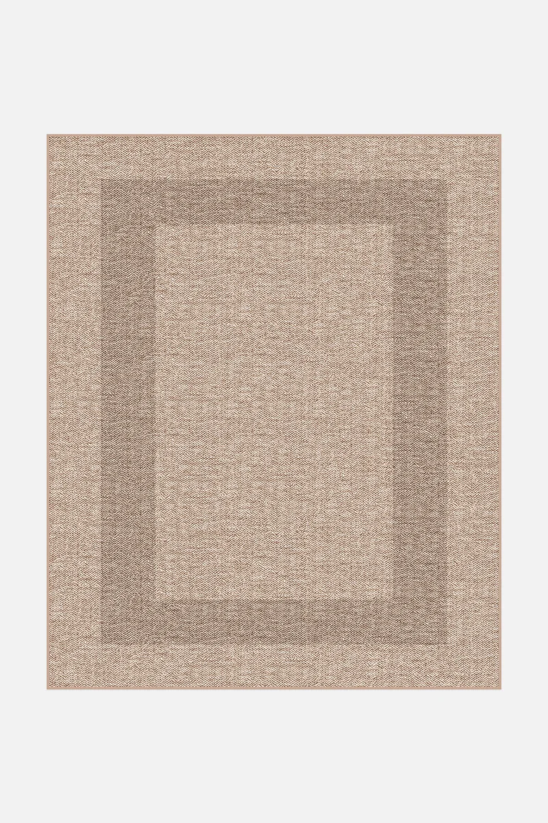 Jute-Haptik Madison Crema Teppich