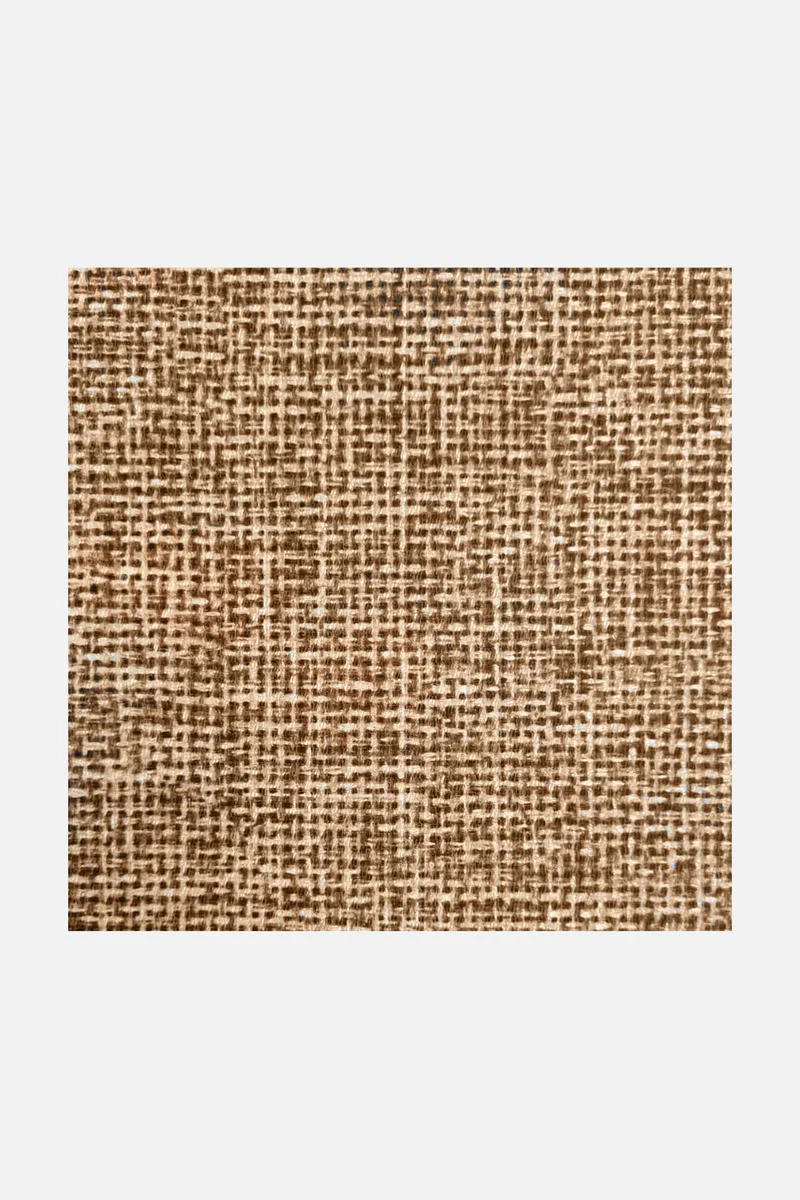 Jute-Haptik Giorgia Kastanie Teppich