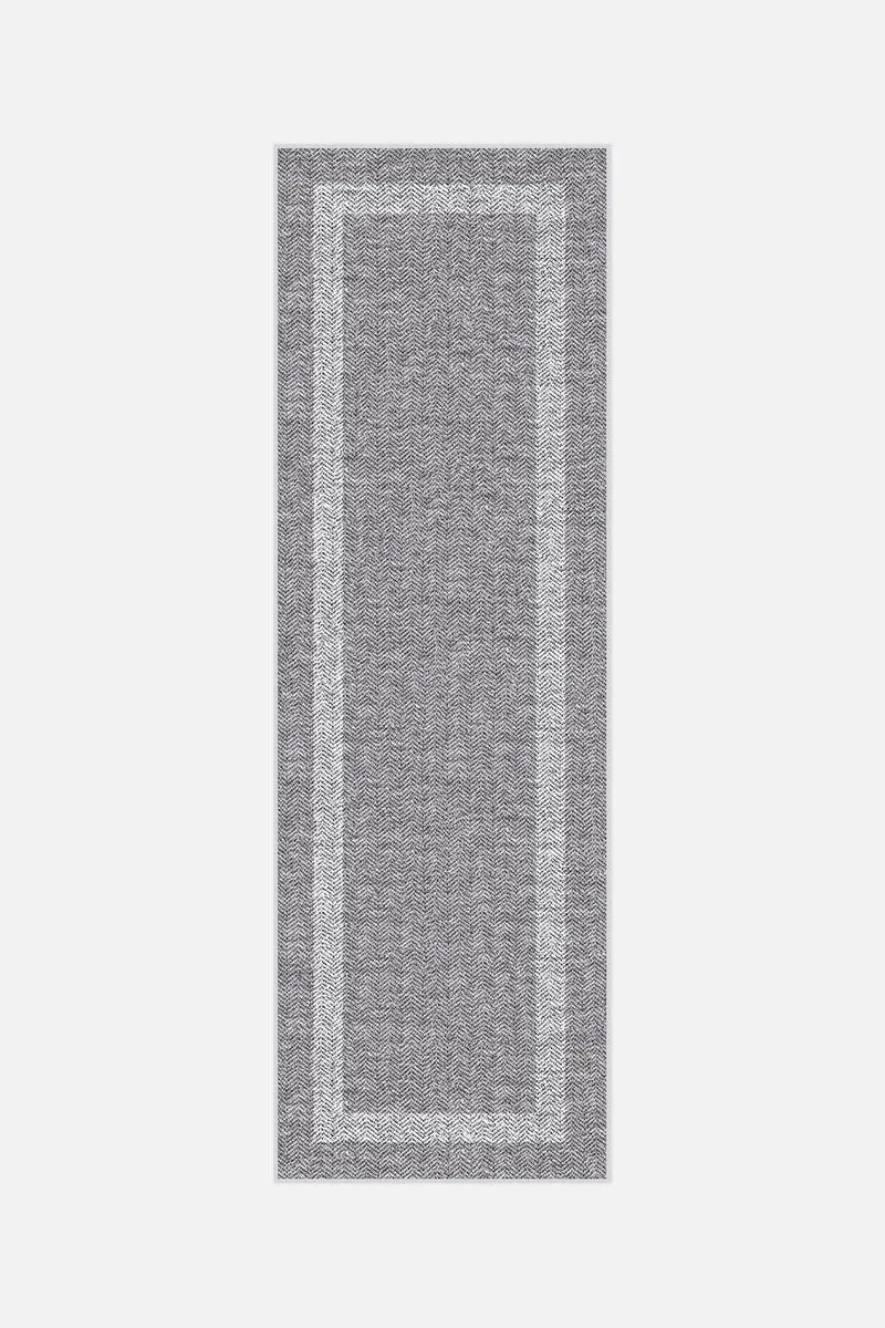 Jute-Haptik Ava Taubengrau Teppich