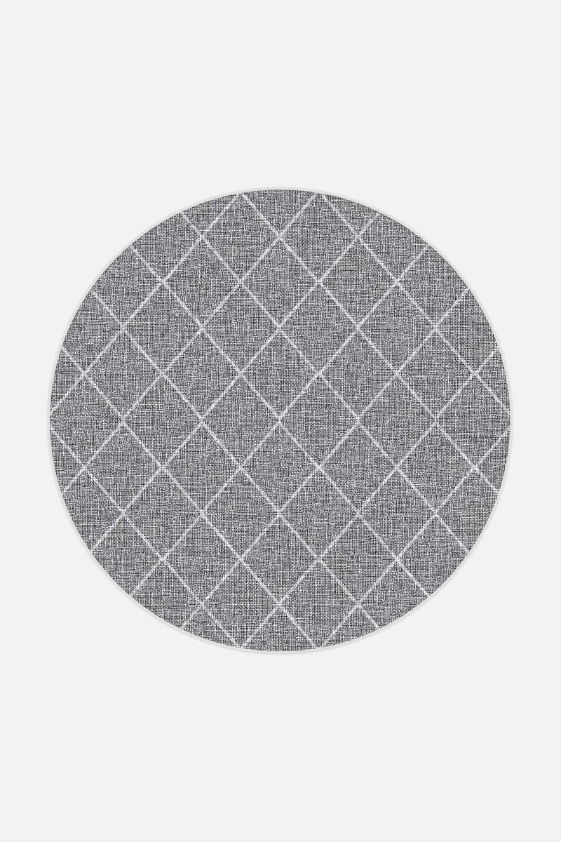 Jute-Haptik Amy Platingrau Teppich