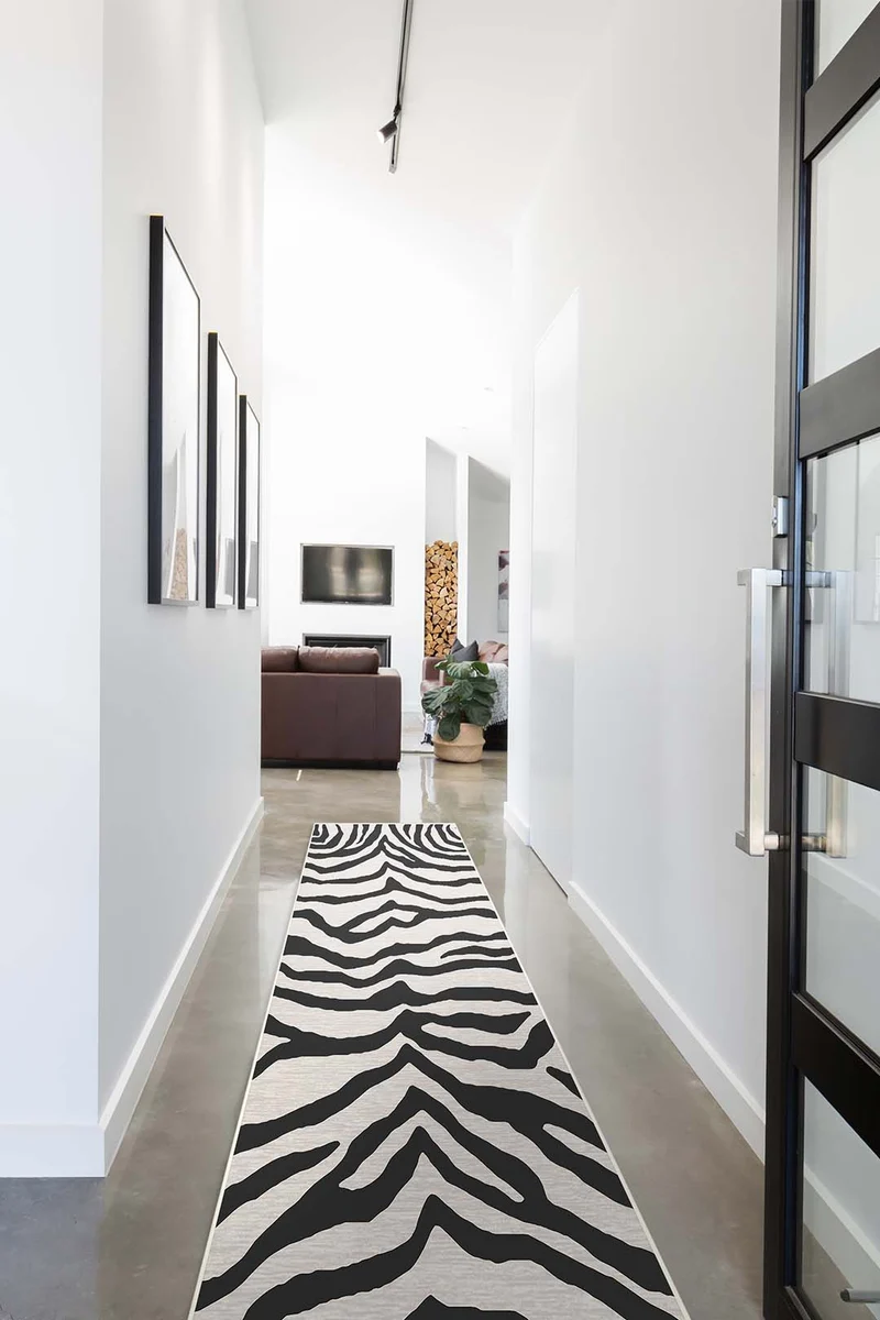 Zebra Natur Teppich