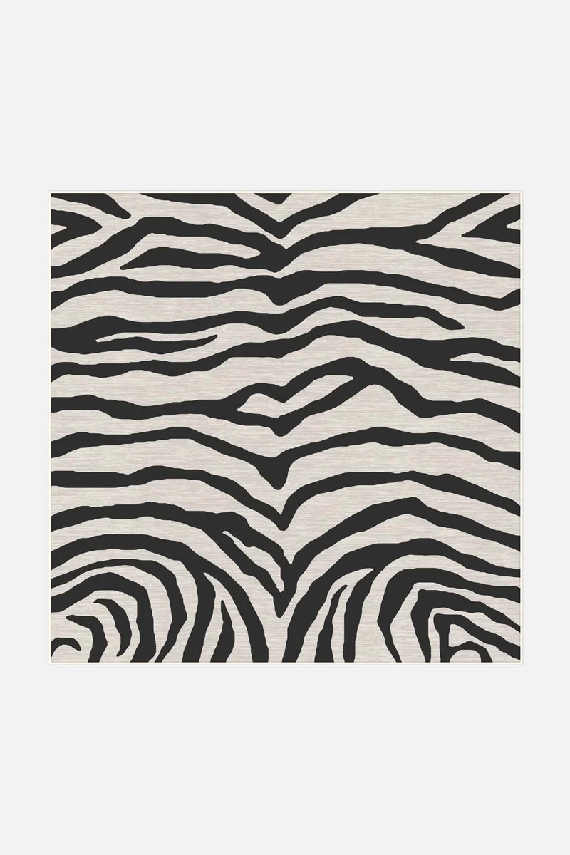 Zebra Natur Teppich