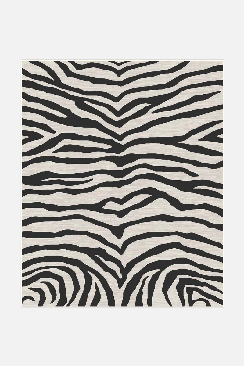 Zebra Natur Teppich