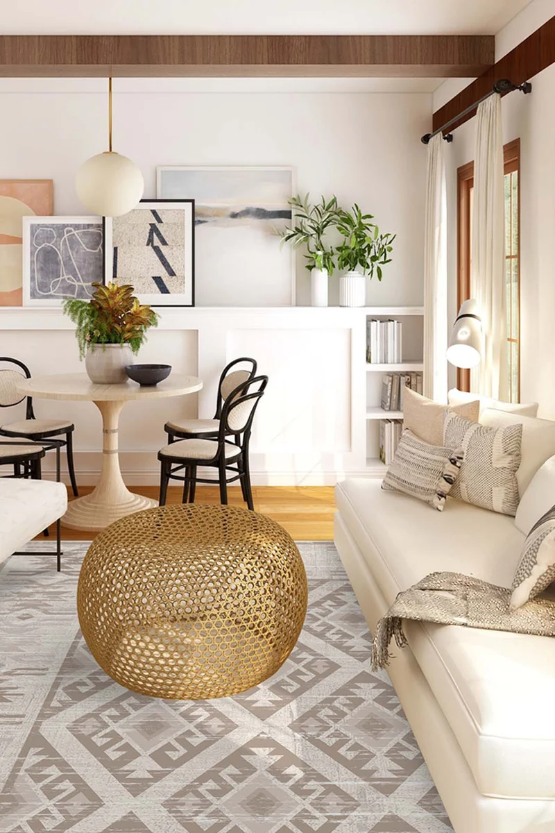 Kolaya Beige Teppich