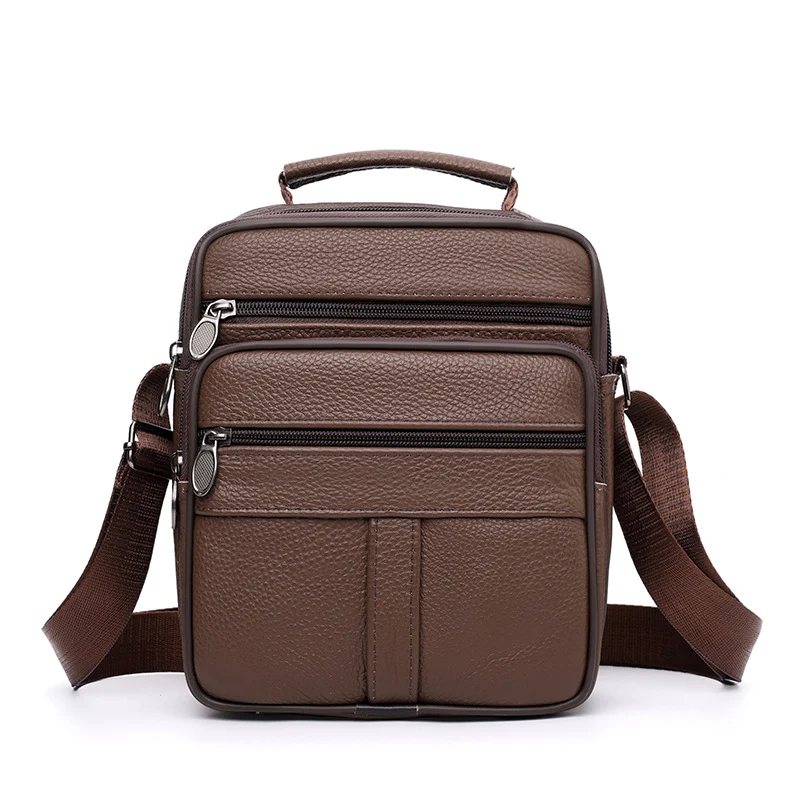 Premium Leder Messenger Bag Karnz