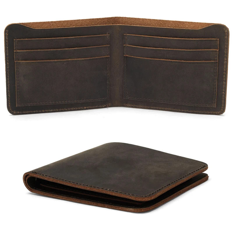 Minimalist RFID-Blocking Leather Wallet Stornfield