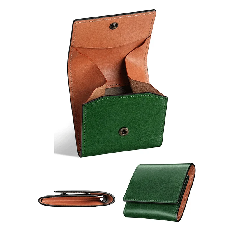 Elegant Leather Money Clip Wallet Stornfield