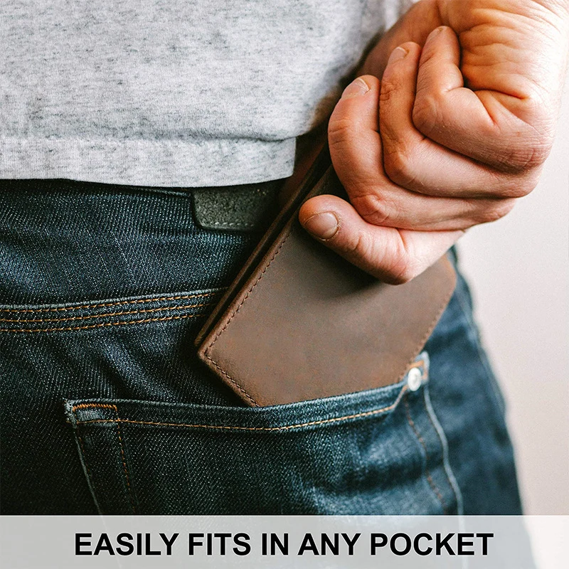 Elegant Leather Billfold Wallet Stornfield