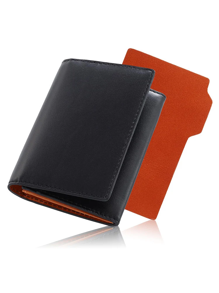 Elegant Bi-Fold Leather Wallet with Card Slots Stornfield