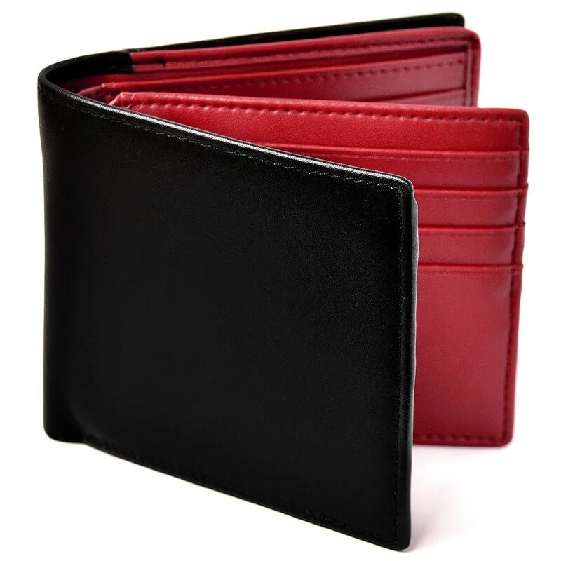 Dual-Tone Leather Bi-Fold Wallet Stornfield