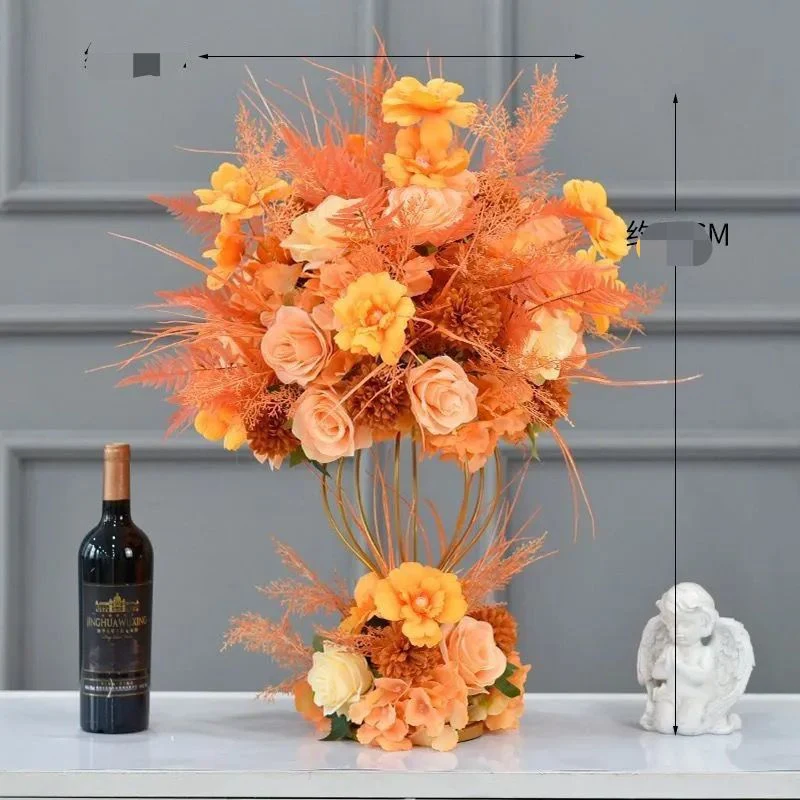 Elegante dekorative florale Tischdekoration