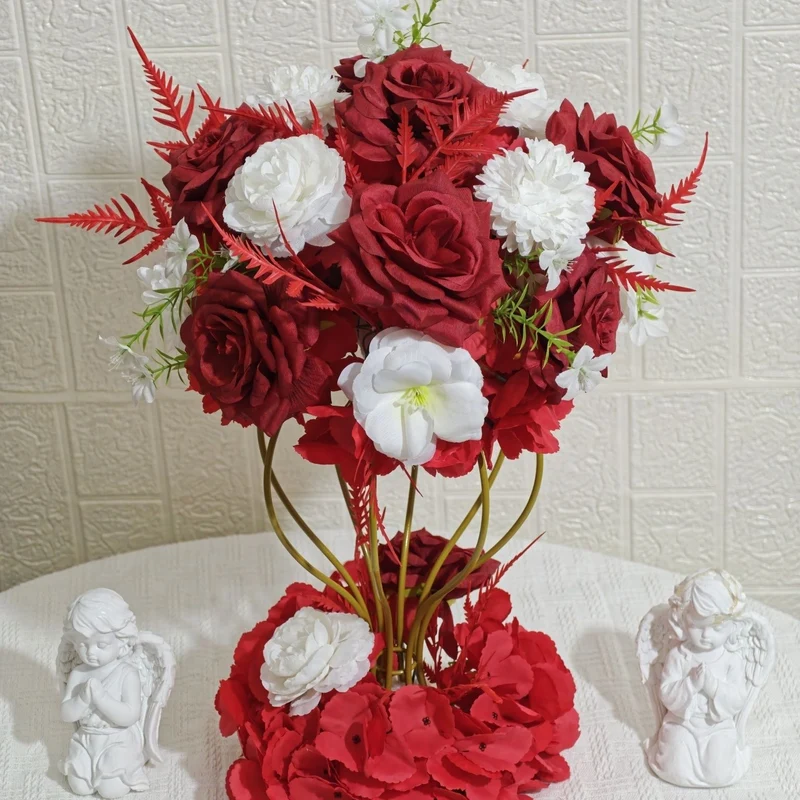 Elegante künstliche Blumenarrangement