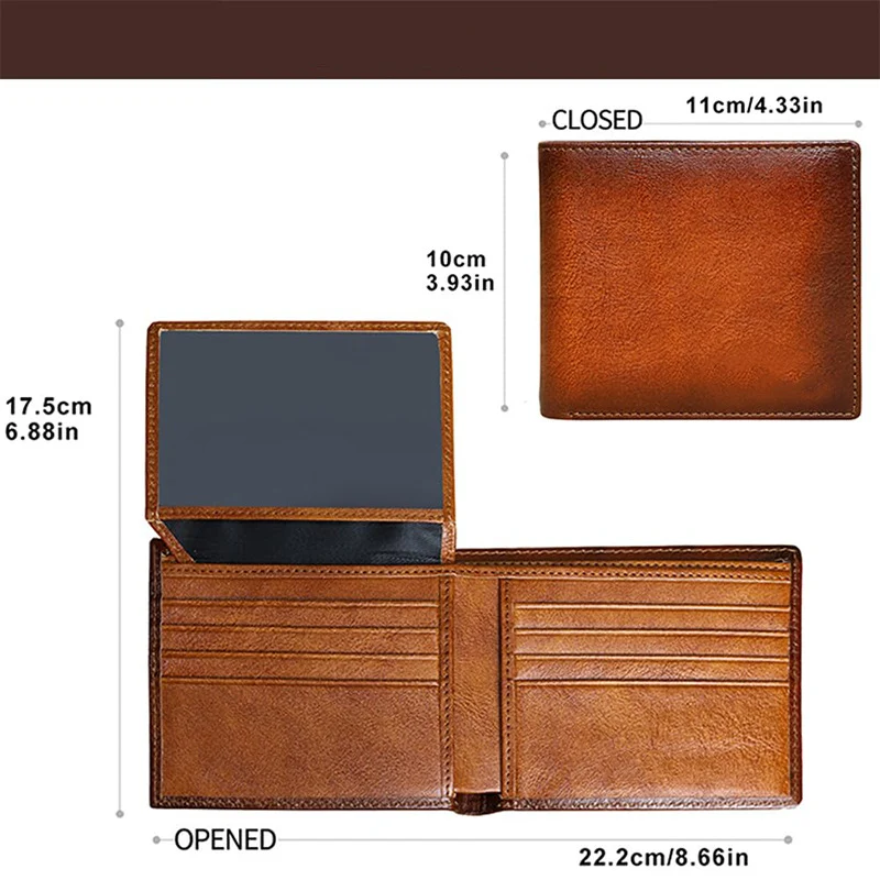 Classic Tri-Fold Leather Wallet Stornfield