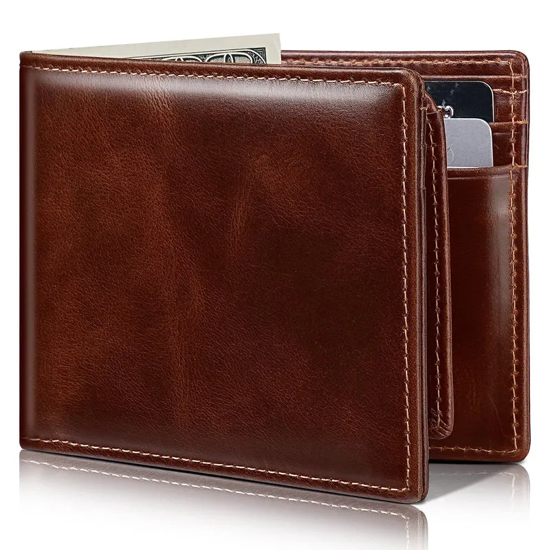 Classic RFID-Blocking Leather Wallet Stornfield
