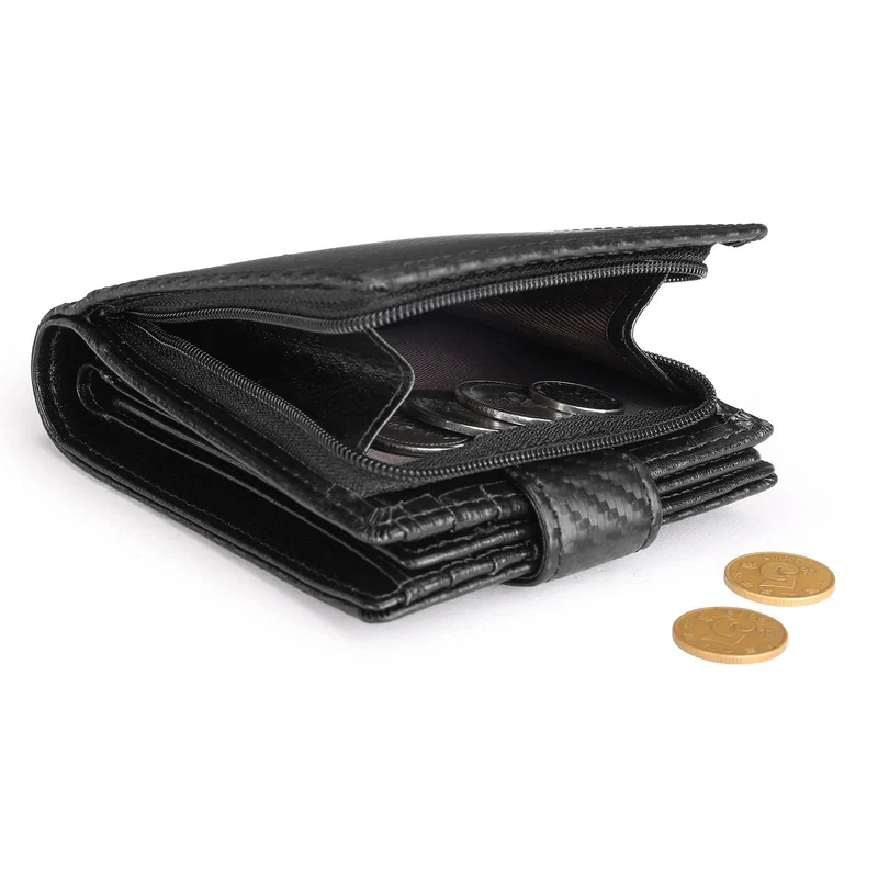 Classic RFID-Blocking Leather Bi-Fold Wallet Stornfield