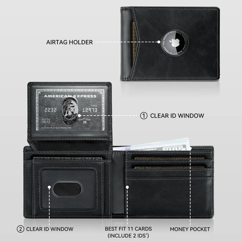 Classic Leather Wallet with RFID Protection Stornfield