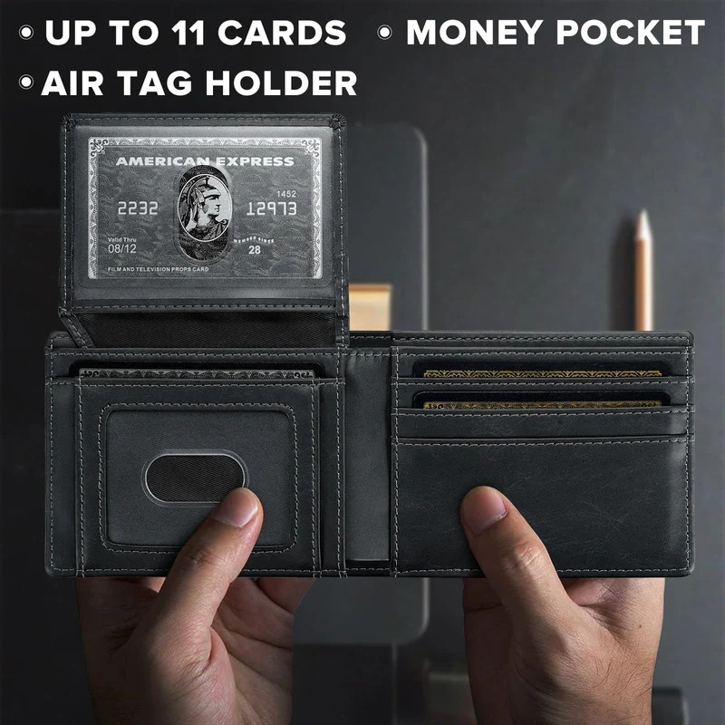 Classic Leather Wallet with RFID Protection Stornfield