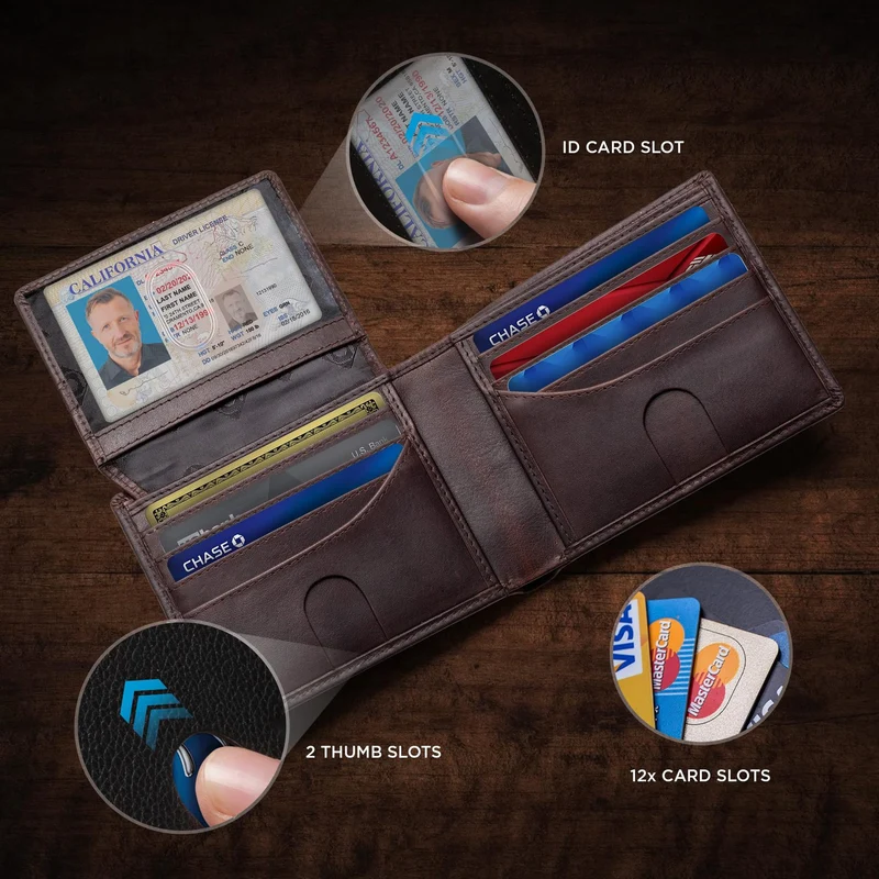 Classic Leather Cardholder Wallet Stornfield