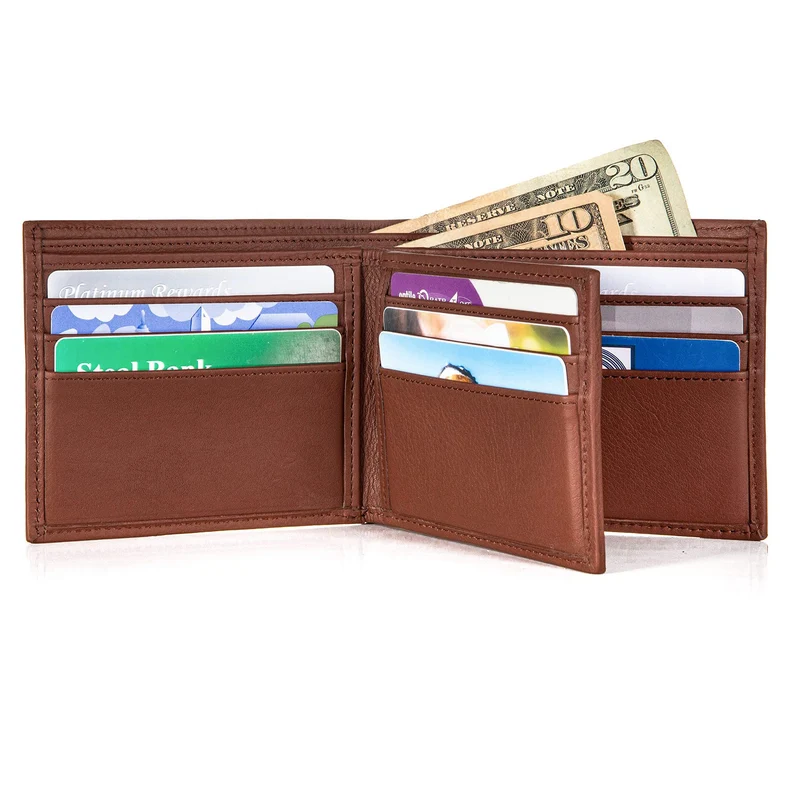 Classic Leather Billfold Wallet Stornfield