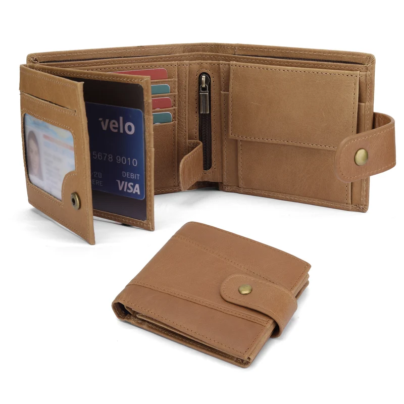 Classic Bi-Fold Leather Wallet Stornfield