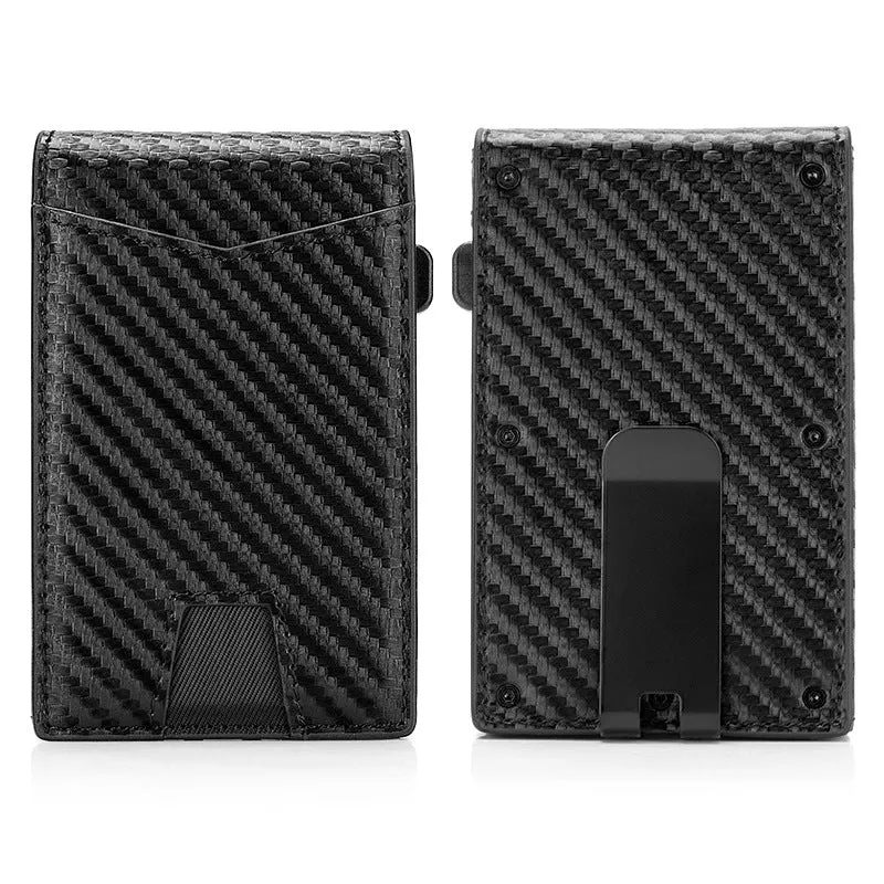 Carbon Fiber Wallet with Quick Access Cardholder Stornfield