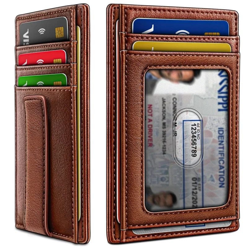 Sleek Multifunctional Leather Cardholder Stornfield