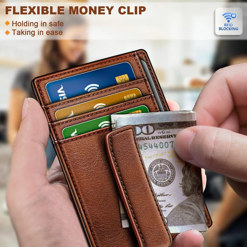 Sleek Multifunctional Leather Cardholder Stornfield
