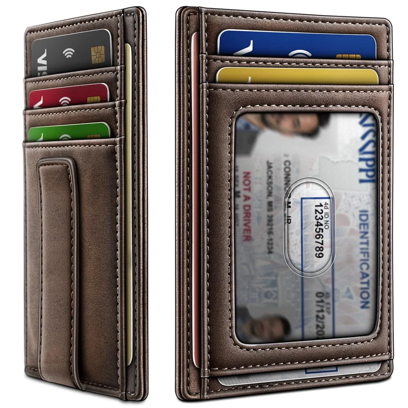 Sleek Multifunctional Leather Cardholder Stornfield