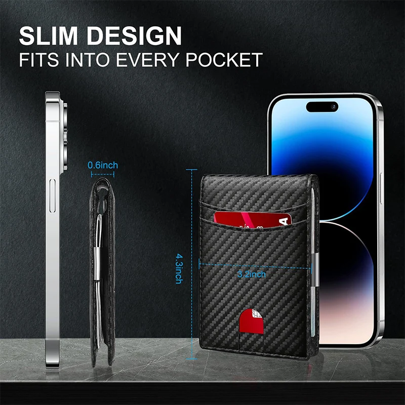Sleek Carbon Fiber Cardholder Stornfield