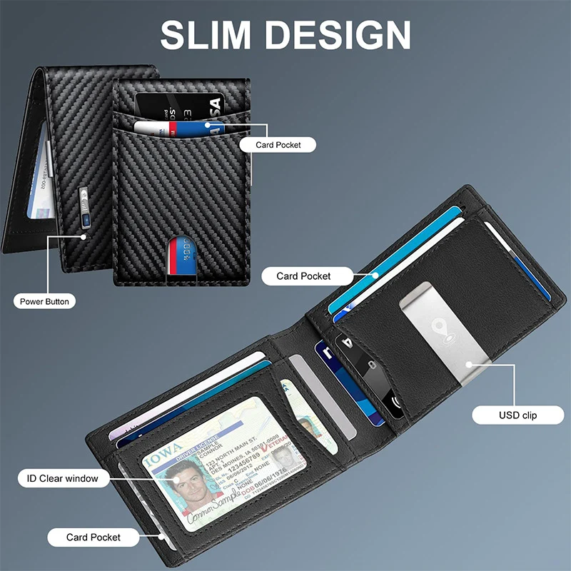 Sleek Carbon Fiber Cardholder Stornfield