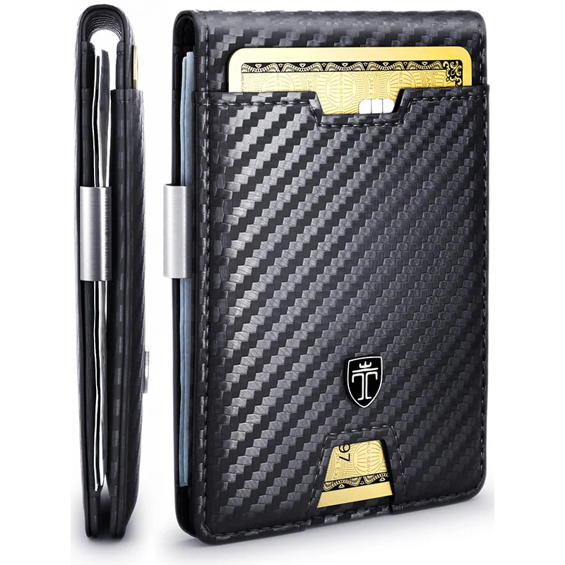 Sleek Carbon Fiber Card Wallet Stornfield