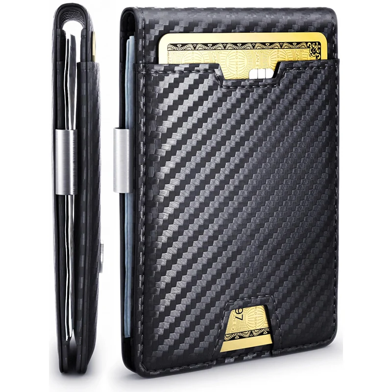 Sleek Carbon Fiber Card Wallet Stornfield