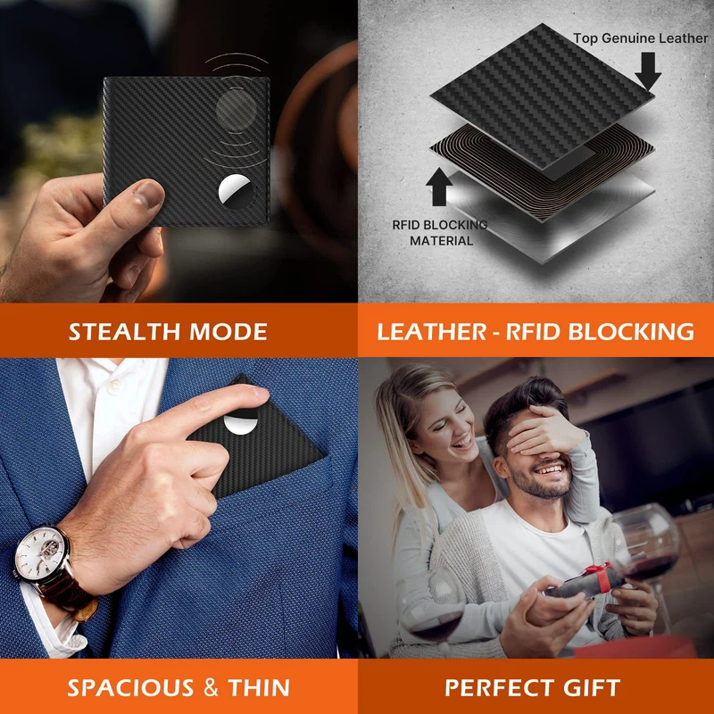 RFID Shielded Leather Wallet Stornfield