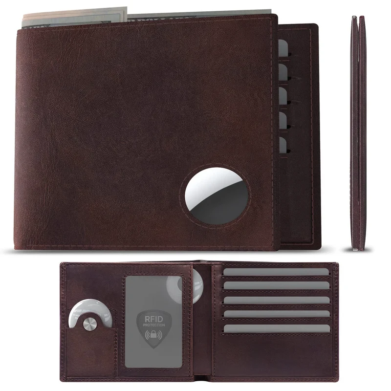 RFID Shielded Leather Wallet Stornfield