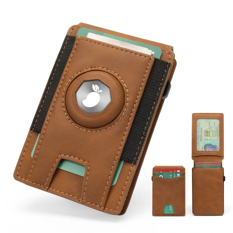 RFID-Secure Leather Cardholder Wallet Stornfield