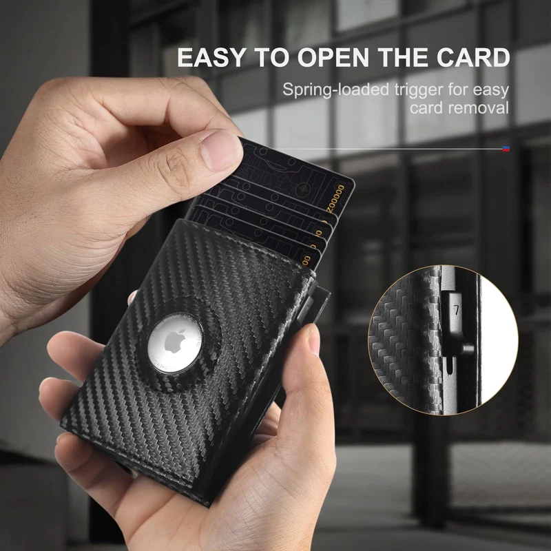 RFID-Secure Carbon Fiber Wallet Stornfield