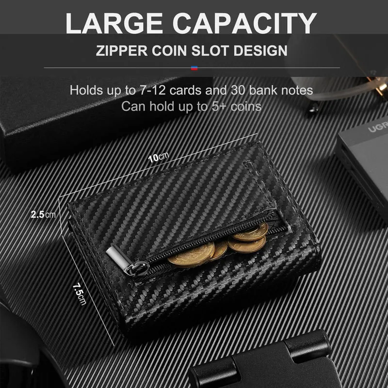 RFID-Secure Carbon Fiber Wallet Stornfield