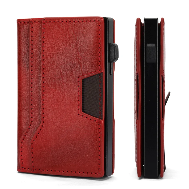 RFID-Blocking Tactical Leather Cardholder Stornfield