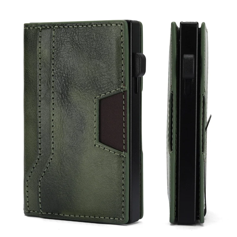 RFID-Blocking Tactical Leather Cardholder Stornfield