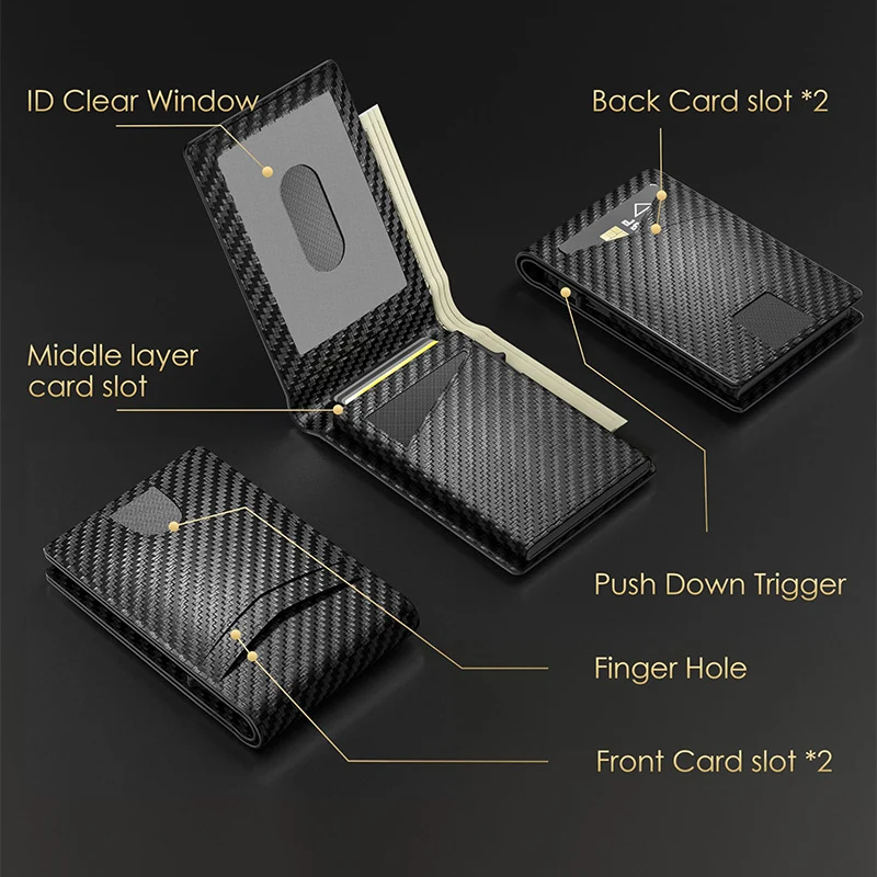RFID-Blocking Premium Leather Cardholder Stornfield
