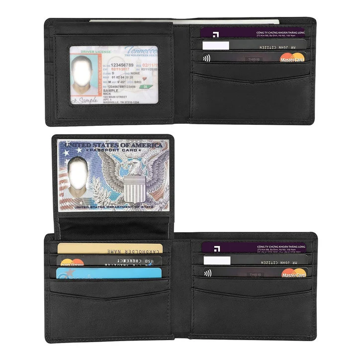 RFID-Blocking Leather Wallet Stornfield