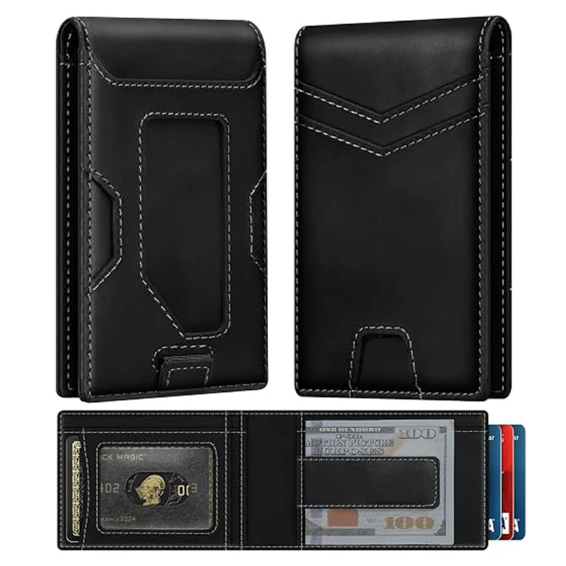 Premium RFID-Blocking Leather Cardholder Stornfield